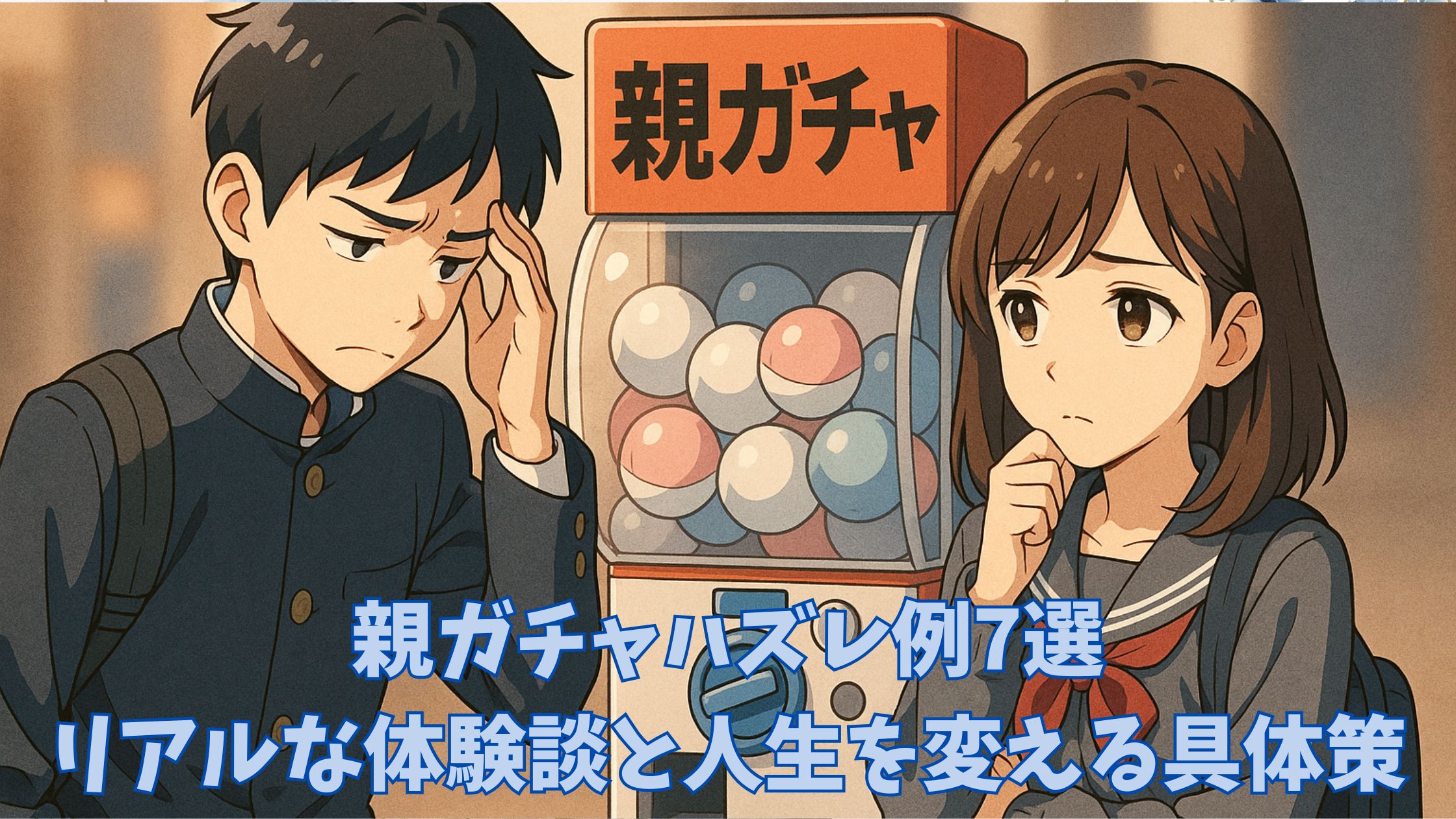 親ガチャハズレ例7選｜リアルな体験談と人生を変える具体策【もう自分を責めないで】